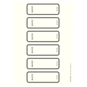 Leitz PC printable Spine Labels for WOW lever arch files