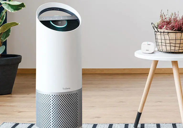 Leitz TruSens Air Purifier in home location